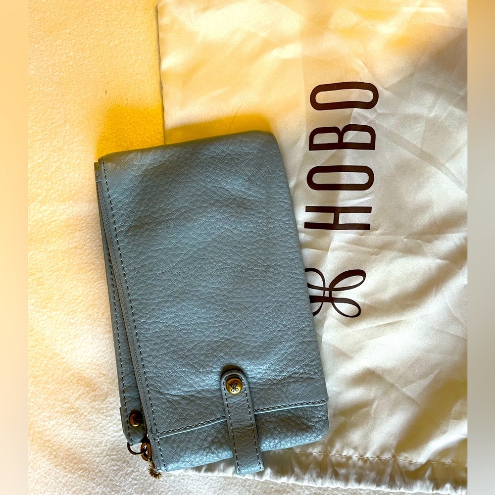 Hobo Leather Wristlet w/ phone slot